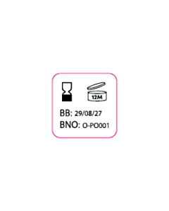 8x8mm Supreme Blockout Labels