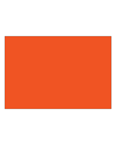 Blank Orange Thermal Direct Labels 