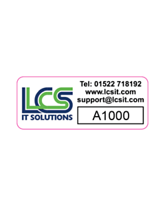 50x20mm LCS IT Solutions 