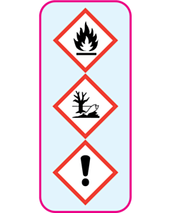 15x35mm EquiAmore Holdings GHS & CLP Labels