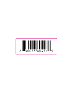 26x10mm 850073604519 Barcode Labels