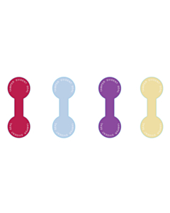 20x54mm 20x54mm Tamper Evident Seals - 4 Sorts 