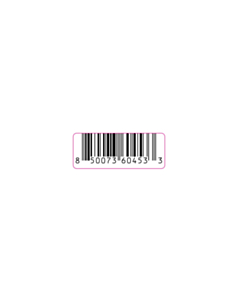 26x10mm 850073604533 Barcode Labels