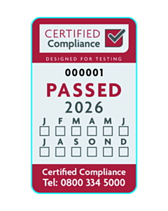 30x50mm Certified Compliance 2026 Passed Labels 
