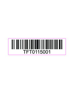 70x20mm TFT Barcode Labels
