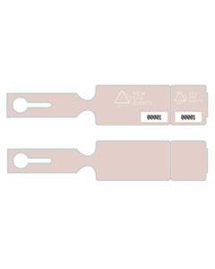 61x304mm New Era Luggage Tags - Pink
