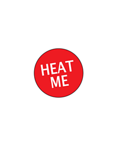 Heat Me Labels 20mm