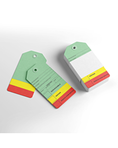 3-Part QC Repair Tags 155x85mm