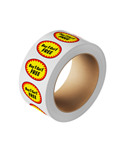Buy 1 Get 1 Free Stickers 37x28mm 