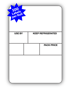 Avery Berkel Scale Labels Format 3 50x73mm (10 Rolls / 5,000 Labels)
