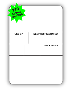 Avery Berkel Scale Labels Format 3 50x73mm (10 Rolls / 7,500 Labels)