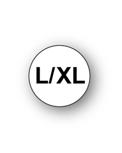 L/XL Clothing Size Labels 20mm