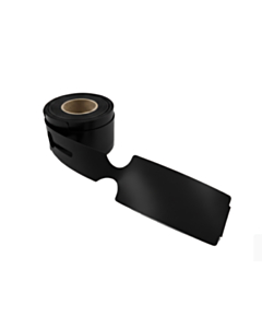 Black Loop Through Tags 245x61mm