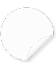 75mm Extra Strong Clear Seal Stickers