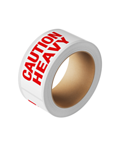 Caution Heavy Labels 150x50mm