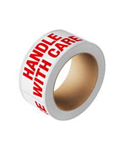Polypropylene Handle with Care Labels 150x50mm