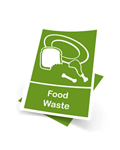 Food Waste Sticker 148x210mm
