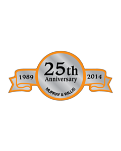 Murray and Willis 25th Anniversary Label