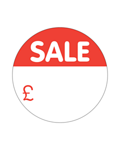 50mm Diameter Sale Labels
