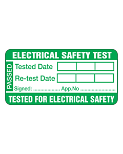 PAT Test Labels 50x25mm