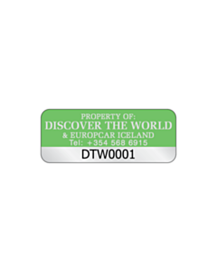 Property of Discover The World Asset Labels