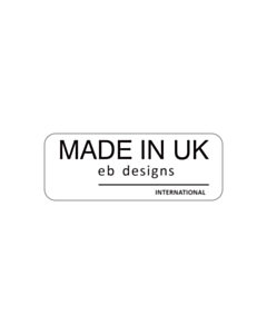 Made In UK 40x20mm Label