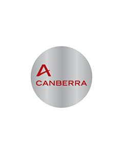 20mm Diameter Canberra Silver Mini Void Label