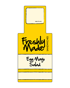 146x66mm Egg Mayo Salad Sandwich Label