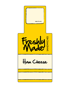 146x66mm Ham Cheese Sandwich Label