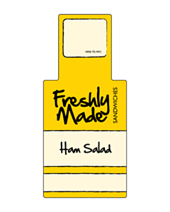 146x66mm Ham Salad Sandwich Label