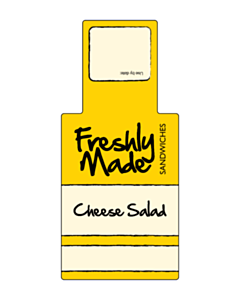 146x66mm Cheese Salad Sandwich Label