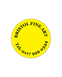 40mm Diameter Bristol Fine Art Labels