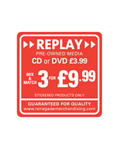 Replay £3.99 or 3 for £9.99 Label