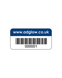 40x20mm Destructible Vinyl Serial No Labels