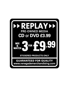 Replay £3.99 or 3 for £9.99 Black Label