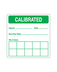 40x40mm Calibrated Labels
