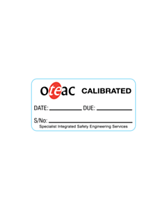 Oteac Calibrated Label