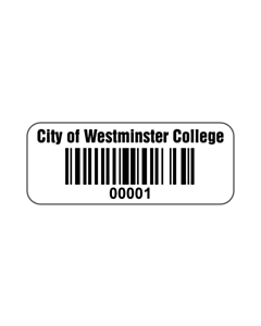 City of Westminster College Asset Label