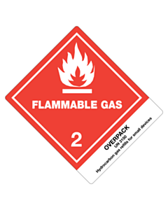 Flammable Gas UN 3150 Sample Roll