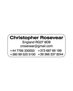 Christopher Rosevear Tamper Evident Labels