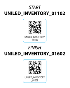 Uniled QR Code Labels 01102-01602