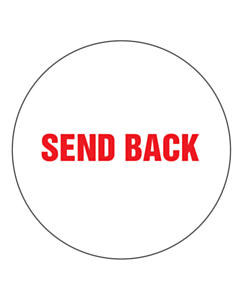 Send Back Labels