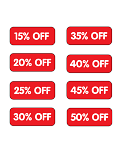 30x12mm Sale Labels
