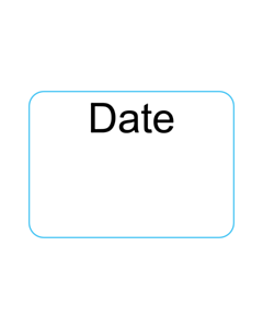 35x25mm Date Labels