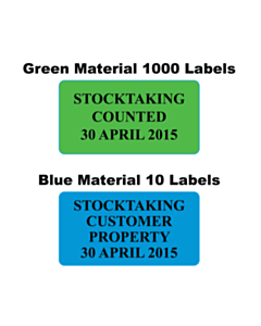 Stocktaking Labels