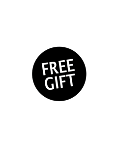 40mm Diameter Free Gift Label