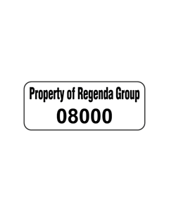 Regenda Group Asset Labels
