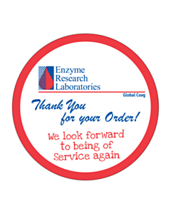 Thank You For Your Order Label