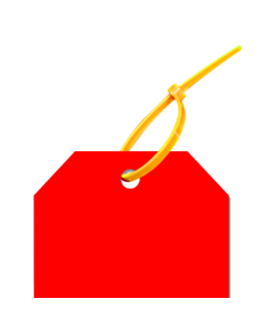 Yellow Nylon Cable Ties