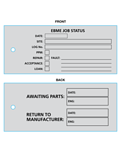 EBME Job Status Tags